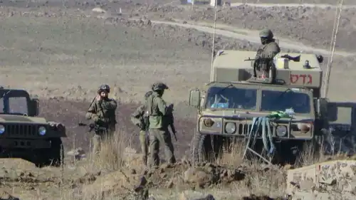 قوات إسرائيلية في ريف القنيطرة الجنوبي