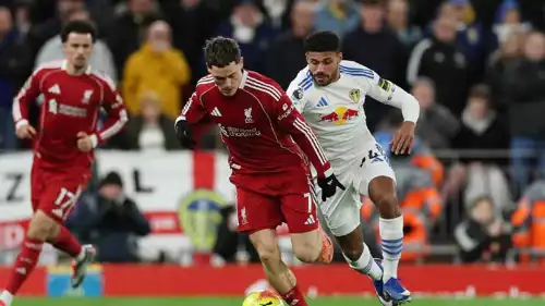 مباراة ليفربول وليدز يونايتد في الدوري الإنجليزي