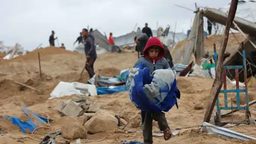 المعاناة الإنسانية جراء الظروف الصعبة في غزة