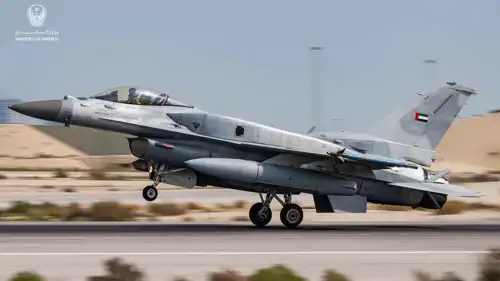 مقاتلة تابعة لسلاح الجو الإماراتي