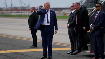 الرئيس الأمريكي دونالد ترامب