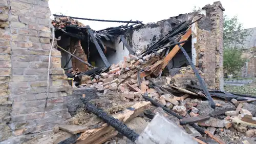 غارة روسية على زابوريجيا