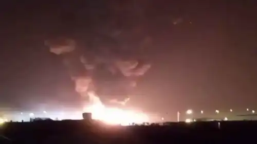 من آثار استهداف حقل كورمور