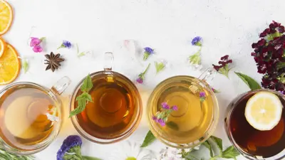 أنواع مختلفة من الشاي 