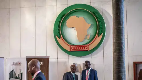 من مقر الاتحاد الأفريقي في أديس أبابا