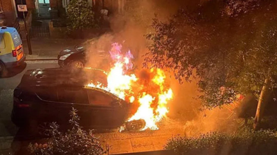 حريق أحدى ممتلكات ستارمر