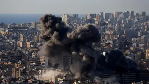 غارة إسرائيلية على الضاحية الجنوبية في بيروت