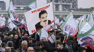 مظاهرات مؤيدة لأوجلان في ألمانيا