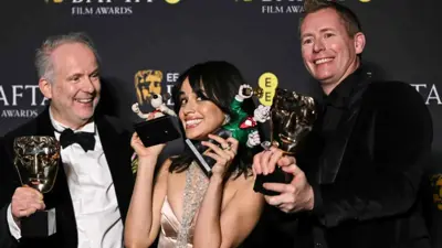 من حفل توزيع جوائز البافتا