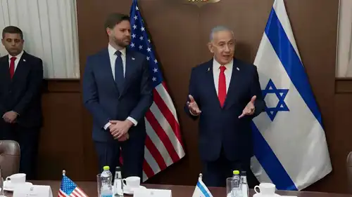 نتنياهو وفانس 