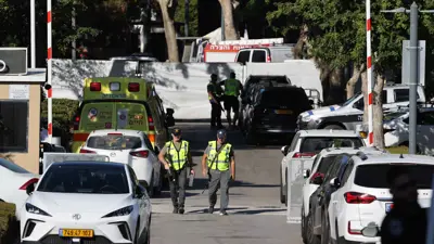 الشرطة الإسرائيلية في محيط منزل نتنياهو