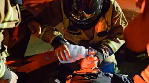 إصابات بضيق تنفس نتيجة تسرب غاز ( تعبيرية)