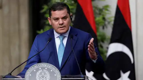 رئيس حكومة الوحدة الوطنية الليبية عبد الحميد الدبيبة