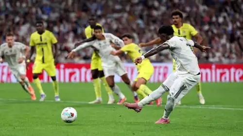 فينيسيوس جونيور نجم ريال مدريد الإسباني