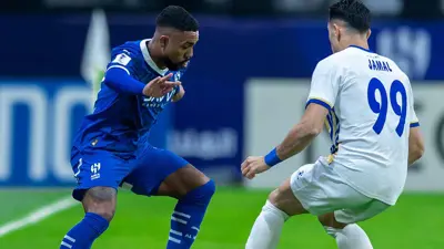 من مباراة الهلال والغرافة القطري