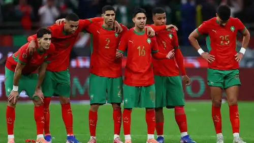 لاعبو منتخب المغرب