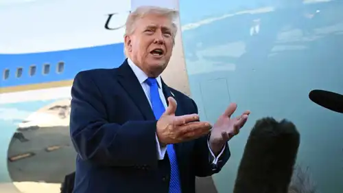 الرئيس الأمريكي دونالد ترامب