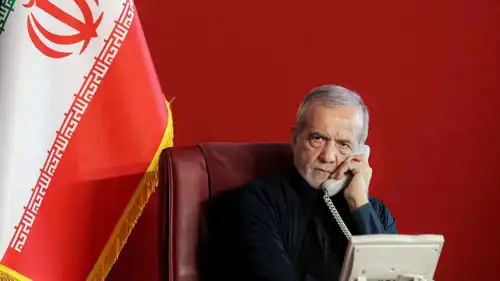 الرئيس الإيراني مسعود بزشكيان