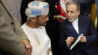 وزيرا خارجية إيران وسلطنة عمان