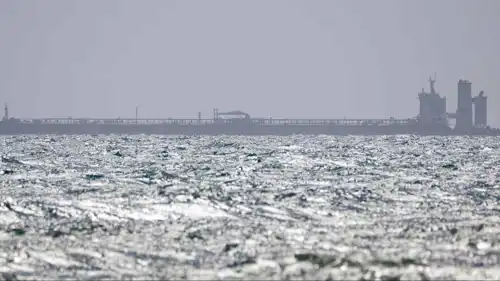 الناقلة صوفيا راسية قبالة سواحل بورتوريكو