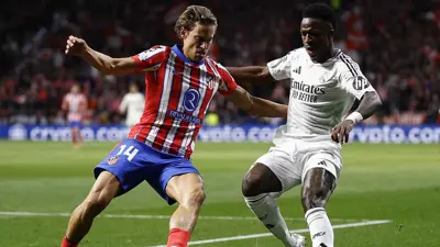 مباراة أتلتيكو مدريد ضد ريال مدريد بدوري أبطال أوروبا