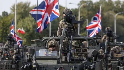 قوة عسكرية من الجيش البريطاني