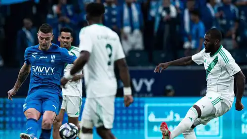 مباراة الهلال والأهلي في دوري روشن 