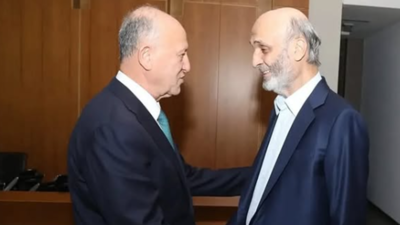 نبيه بري وسمير جعجع