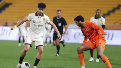 مباراة القادسية وكاظمة في الدوري الكويتي