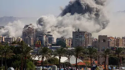 غارات على مدينة صور أمس الثلاثاء