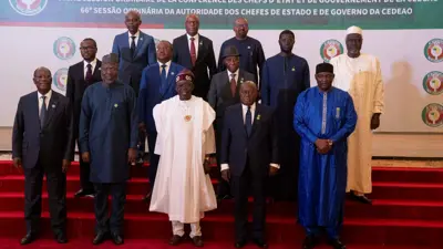 زعماء المجموعة الاقتصادية لدول غرب أفريقيا (إيكواس)