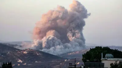 تفجيرات إسرائيلية لمناطق في جنوب لبنان