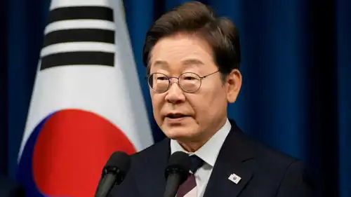  الرئيس الكوري الجنوبي لي جاي ميونغ