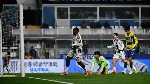 مباراة يوفنتوس وبارما في الدوري الإيطالي 