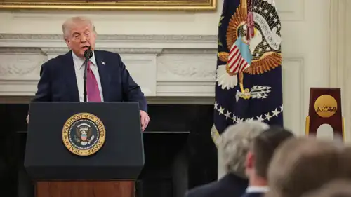 الرئيس الأمريكي دونالد ترامب