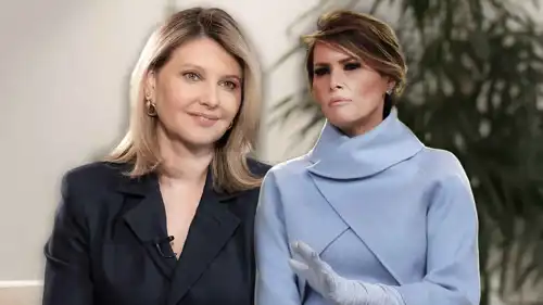 ميلانيا ترامب وزوجة زيلنسكي