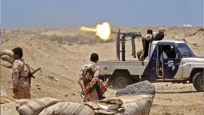 جانب من العمليات العسكرية ضدّ تنظيم "داعش" في أبين