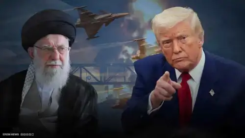 دونالد ترامب والمرشد الإيراني