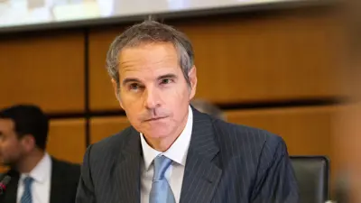 المدير العالم للوكالة الدولية للطاقة الذرية رافائيل غروسي