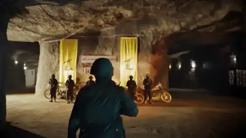 أحد أنفاق حزب الله في جنوب لبنان