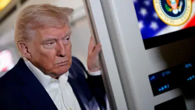 الرئيس الأمريكي دونالد ترامب