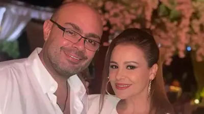 كارول سماحة وزوجها الراحل وليد مصطفى