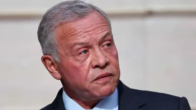 العاهل الأردني الملك عبدالله الثاني ابن الحسين