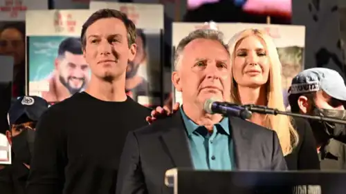 كوشنر وإيفانكا والمبعوث ويتكوف في تل أبيب