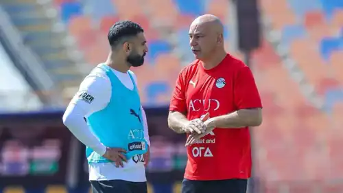 محمد صلاح وحسام حسن