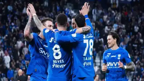 لاعبو الهلال السعودي