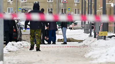 موقع اغتيال الجنرال إيغور كيريلوف