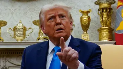 الرئيس الأمريكي دونالد ترامب