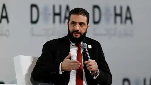 الرئيس السوري أحمد الشرع