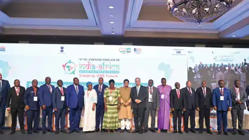 المؤتمر العشرين للأعمال الهندية الأفريقية في نيودلهي